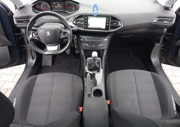 Peugeot 308 cena 31500 przebieg: 190000, rok produkcji 2015 z Zawiercie małe 781